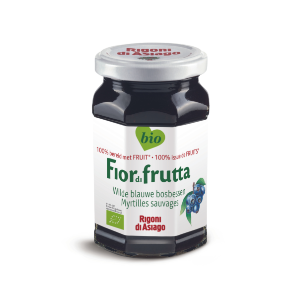 Wilde blauwe bosbessenspread bio Fiordifrutta/Rigoni
