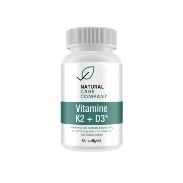 Vitamine K2 + D3 Natural Care Company