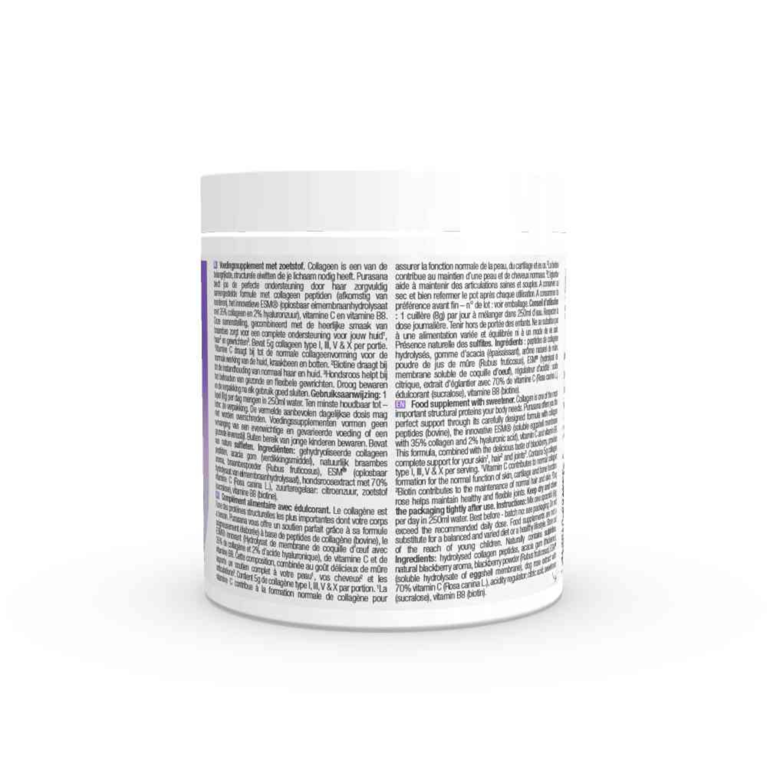 Feel Beautiful Collageenpoeder Braambes Purasana - Afbeelding 2