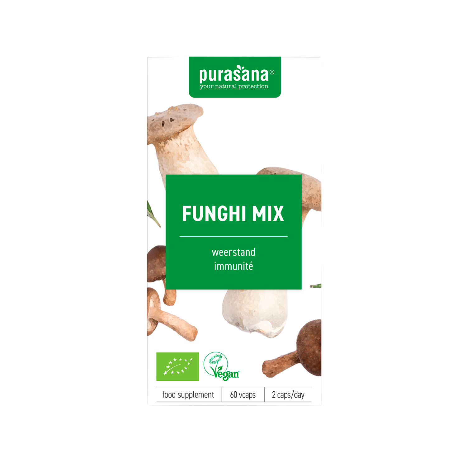 Funghi Mix bio Purasana - Afbeelding 2