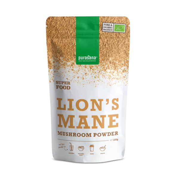 Lion's mane poeder bio Purasana