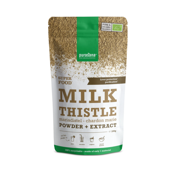 Mariadistel poeder bio Purasana