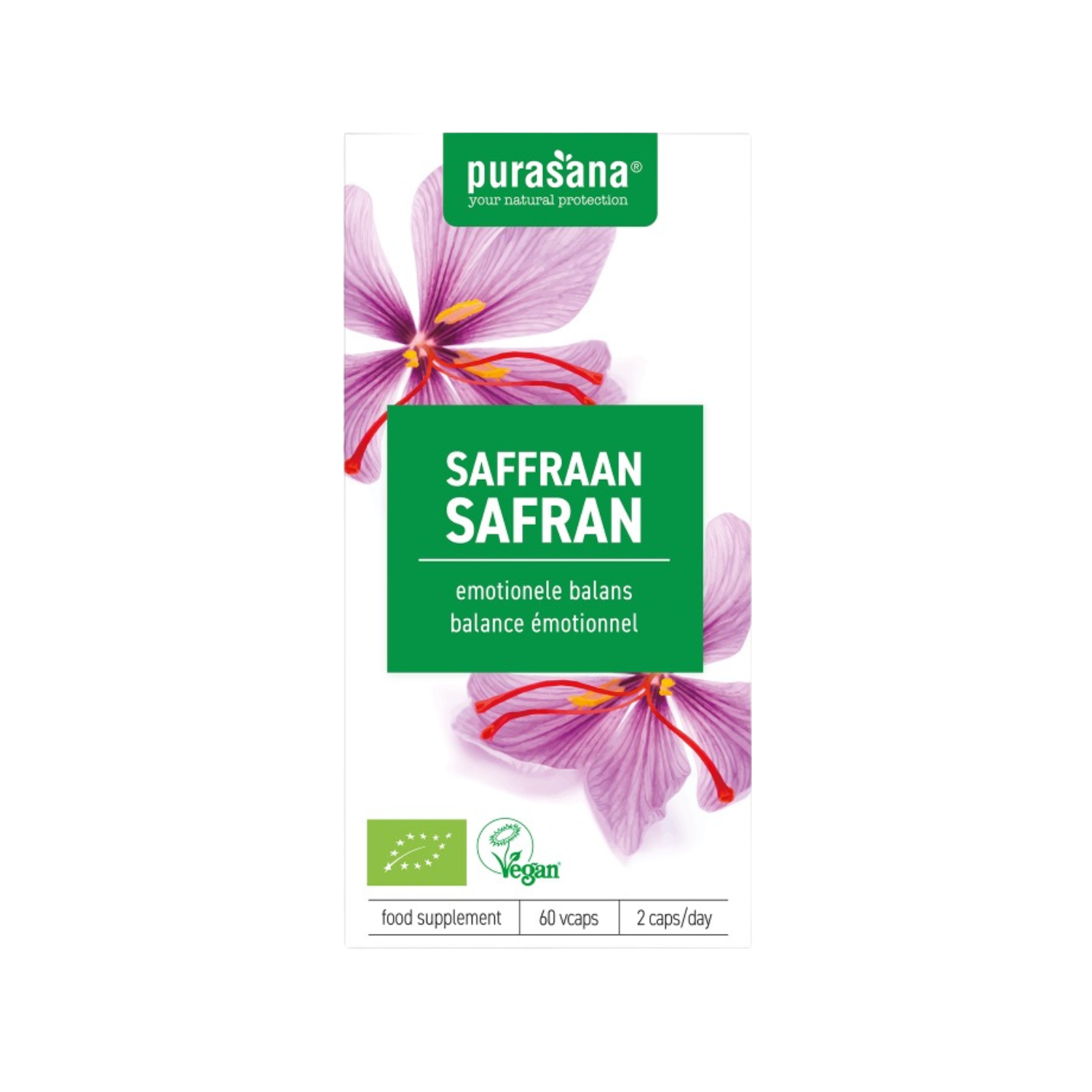 Saffraan extract bio Purasana - Afbeelding 2