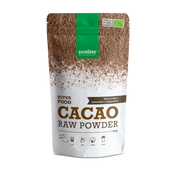 Cacao RAW poeder bio Purasana