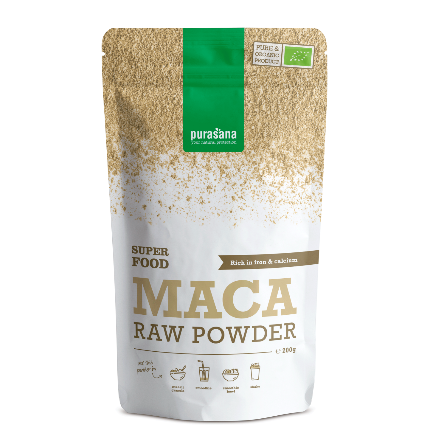 Maca poeder bio Purasana