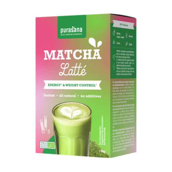 Instant Matcha Latte bio Purasana