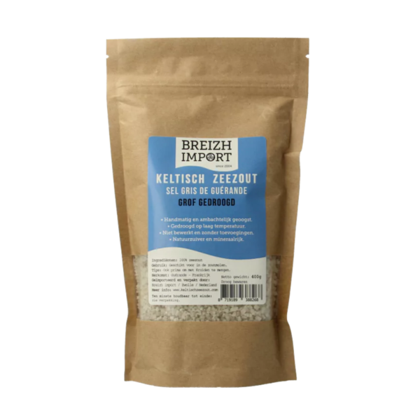 Keltisch zeezout grof bio Breizh (navulzak)