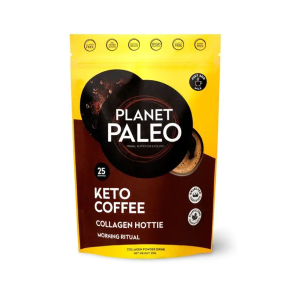 Keto coffee Pure Collagen Planet Paleo bio
