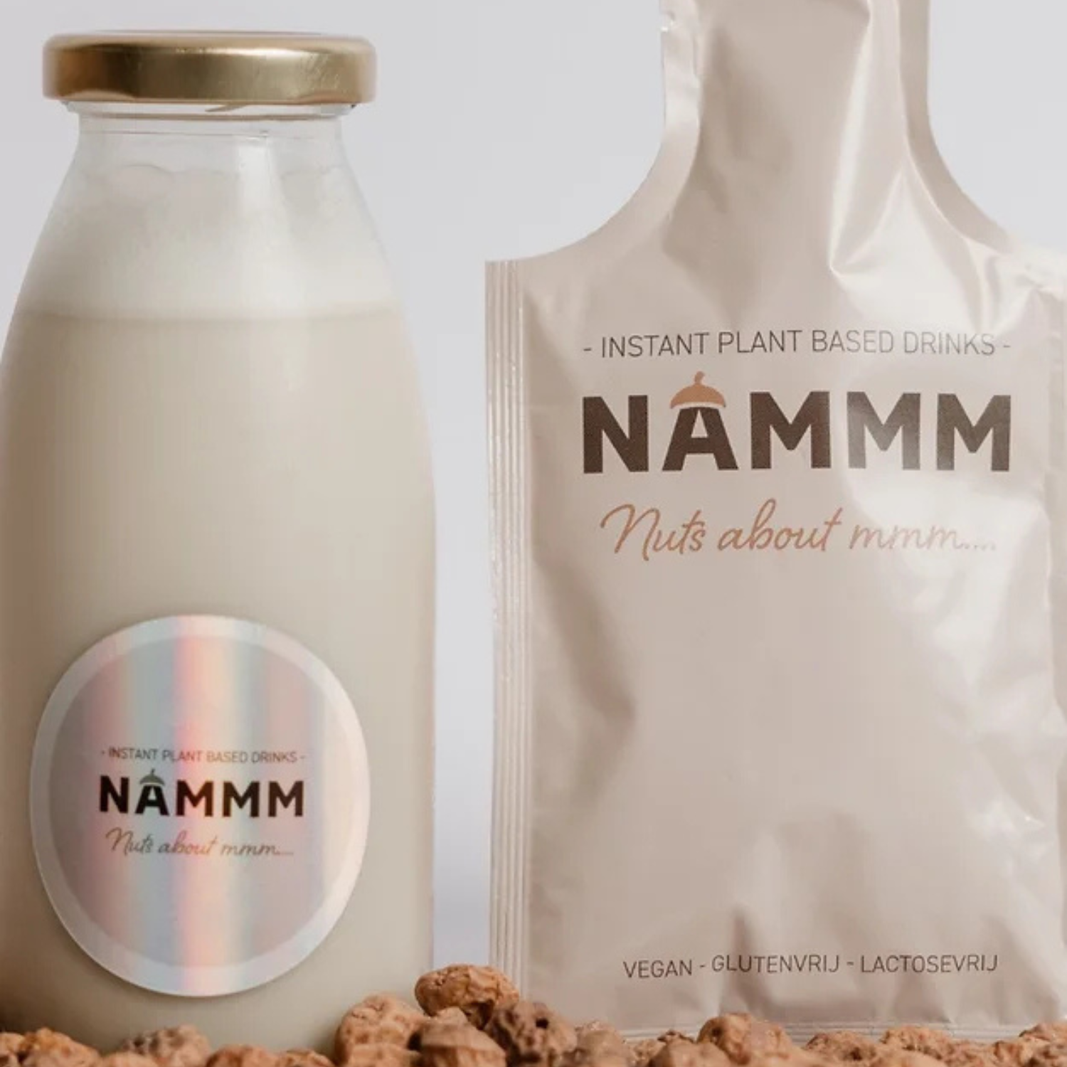 Nammm Plantaardig instant poeder voor Chufadrank CACAO (chocolade) - Afbeelding 4