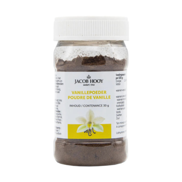 Vanille poeder bourbon 100% Jacob Hooy