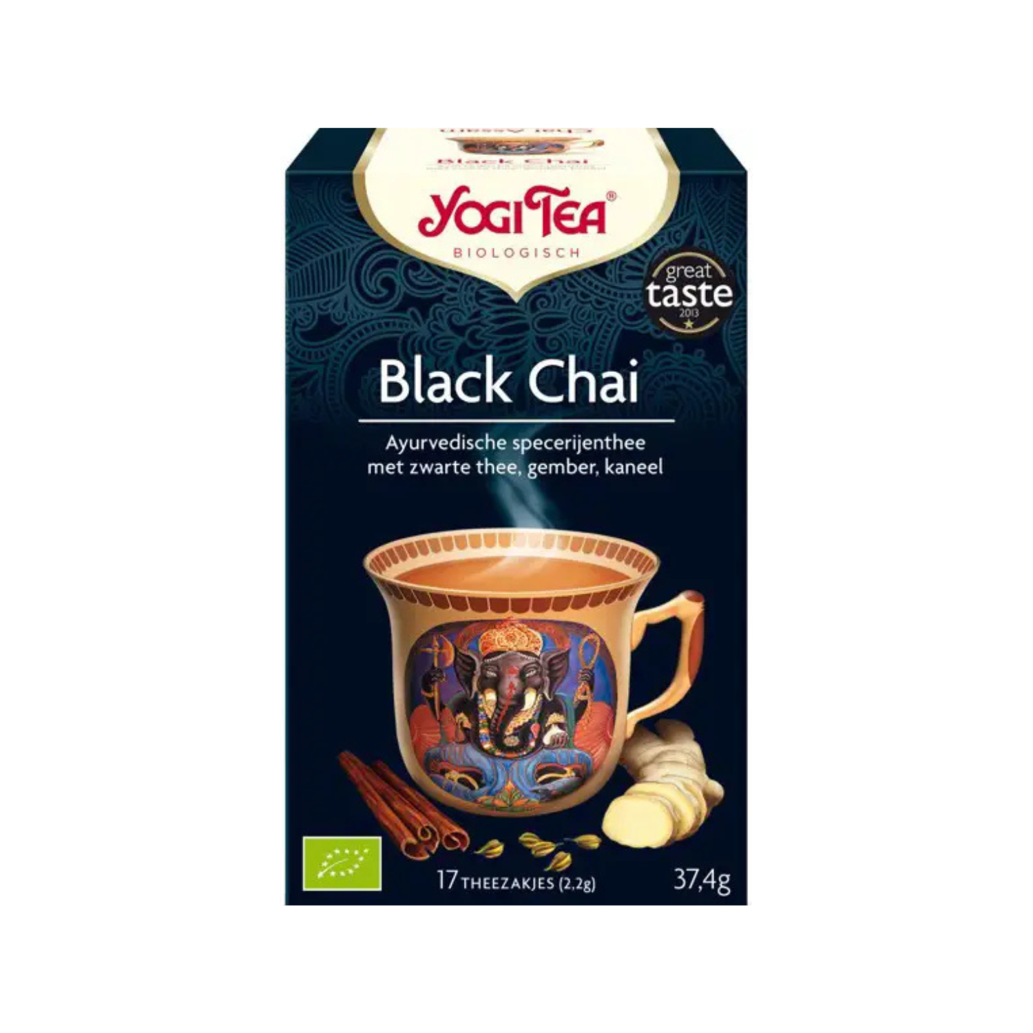 Black chai Yogi tea bio