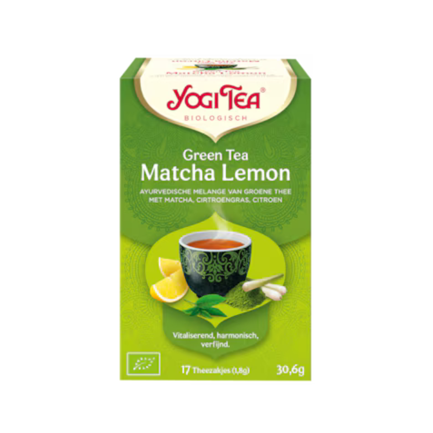 Green Tea Matcha Lemon Yogi Tea bio