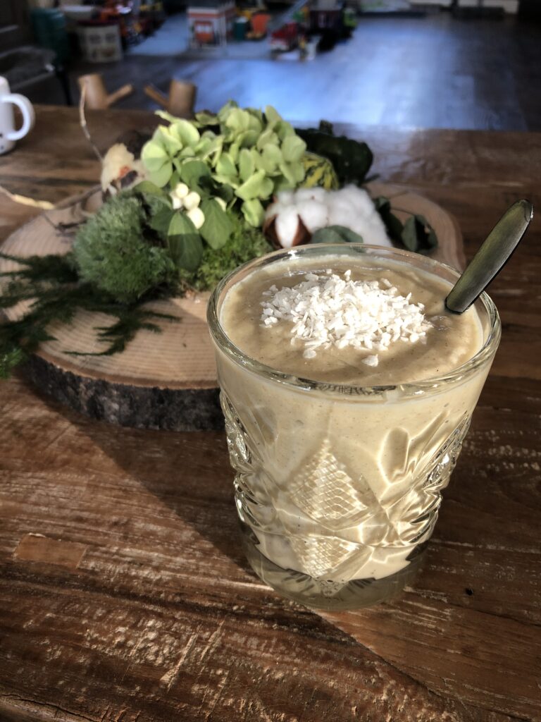Foto verwarmende smoothie