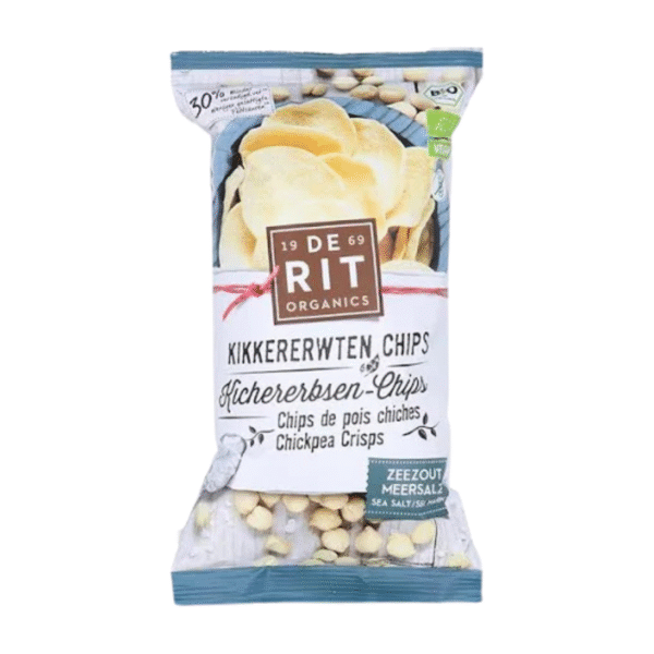 Kikkererwtenchips zeezout De Rit bio