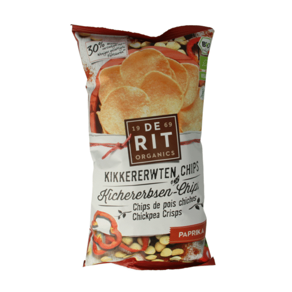 Kikkererwtenchips paprika De Rit bio