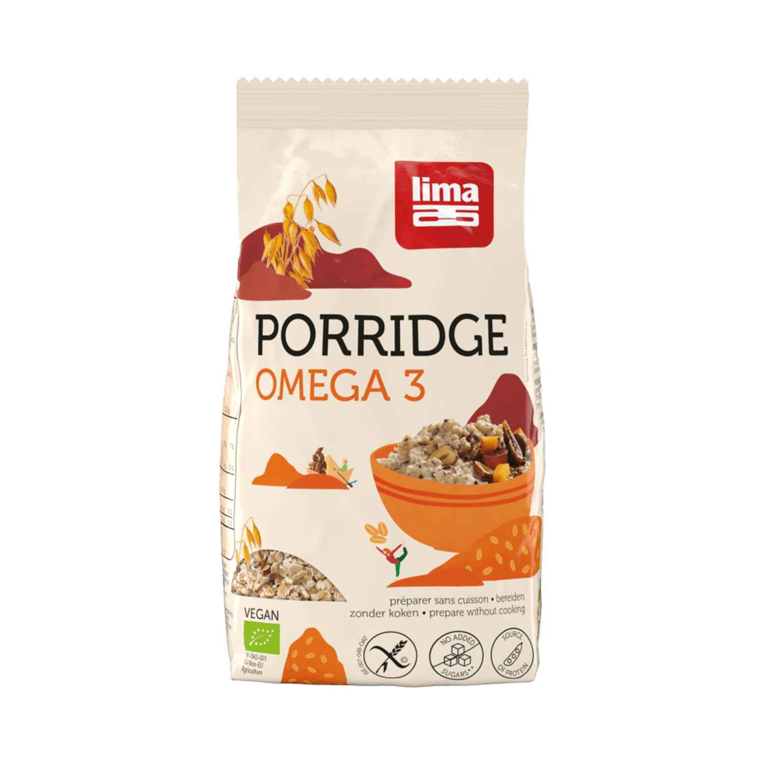 Porridge express omega 3 Lima bio