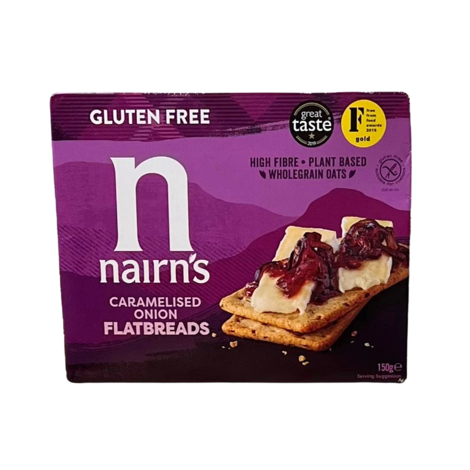 Flatbread caramelised onion Nairn's