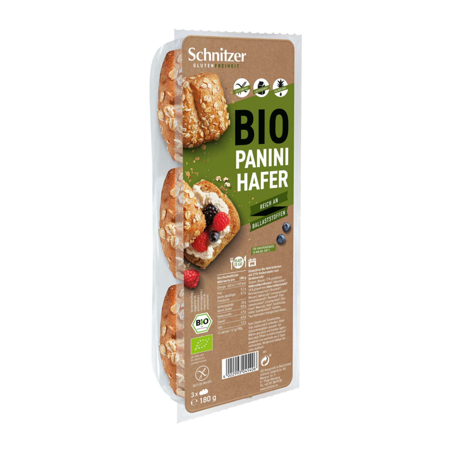 Haver panini bio Schnitzer