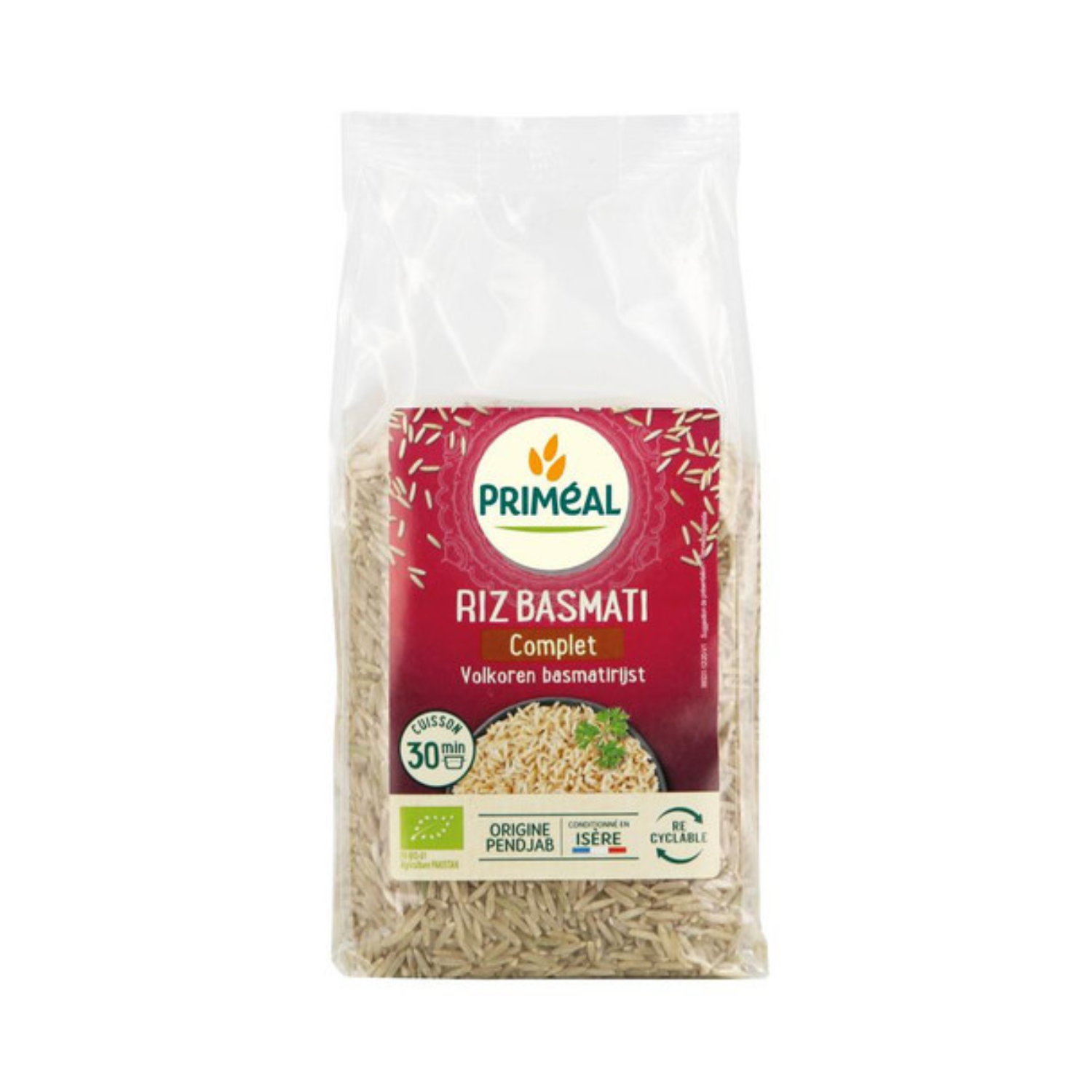 Volkoren basmatirijst Primeal bio