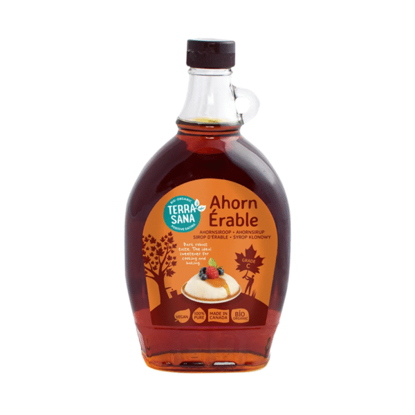 Ahornsiroop (maple sirup) graad C bio Terrasana