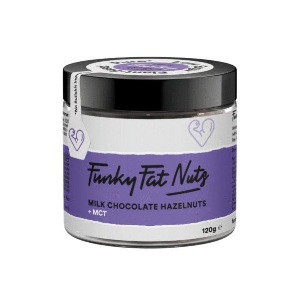 'Melkchocolade' hazelnoten Funky Fat