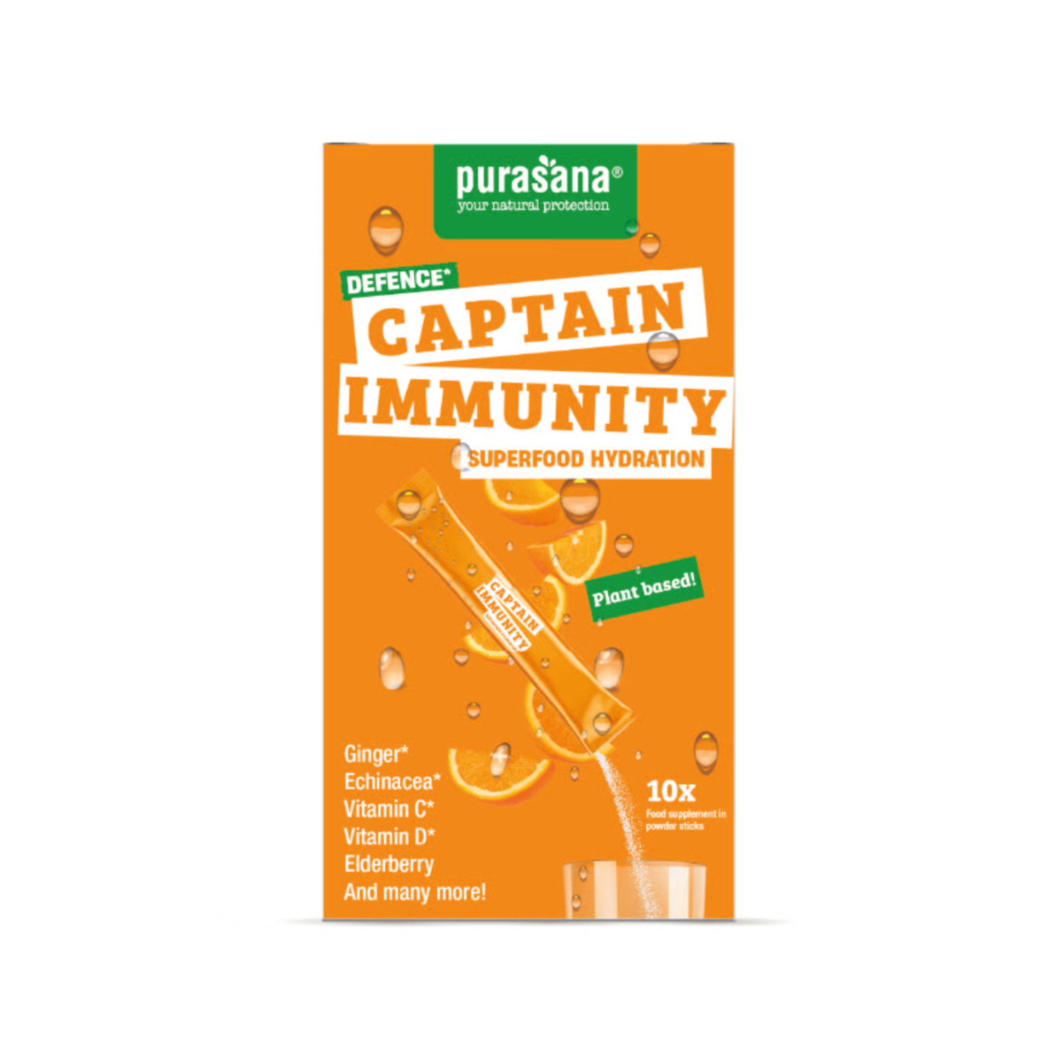 Superfood hydratatie Captain Immunity Purasana