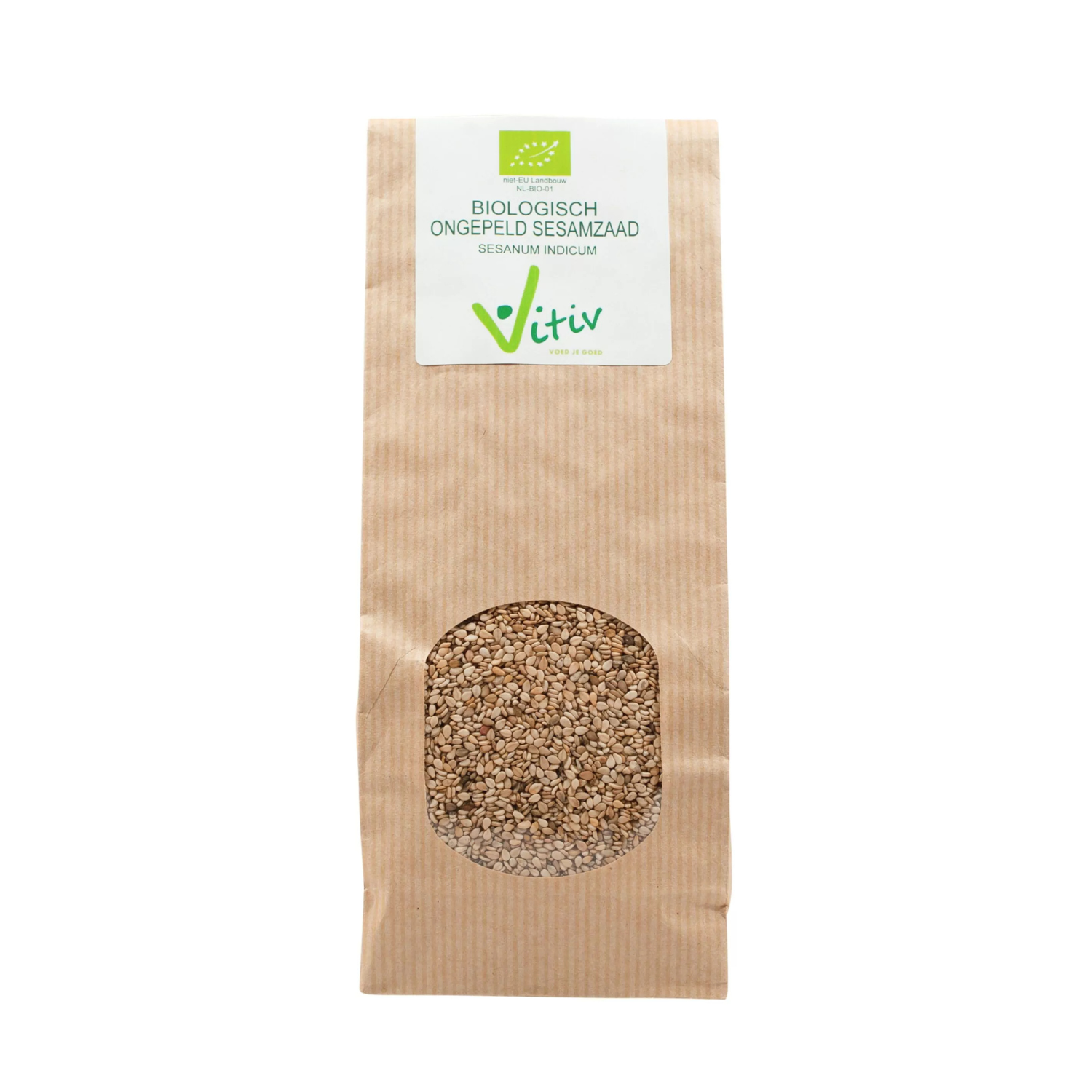 Sesamzaad ongepeld bio Vitiv