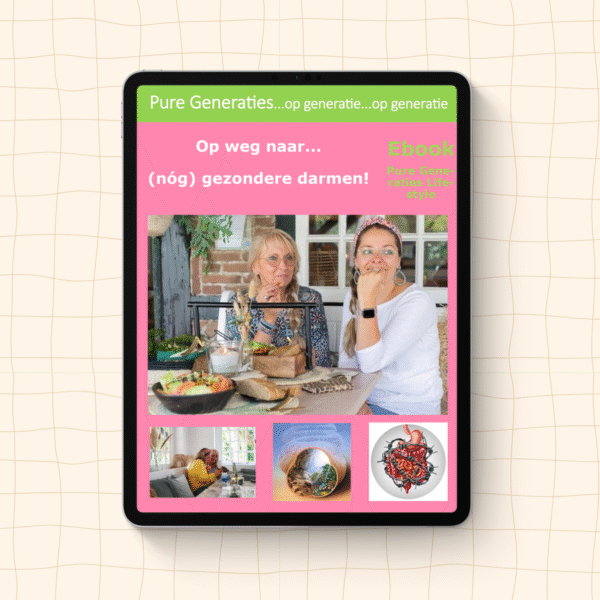 E-book 'Op weg naar.. (nóg) gezondere darmen!'