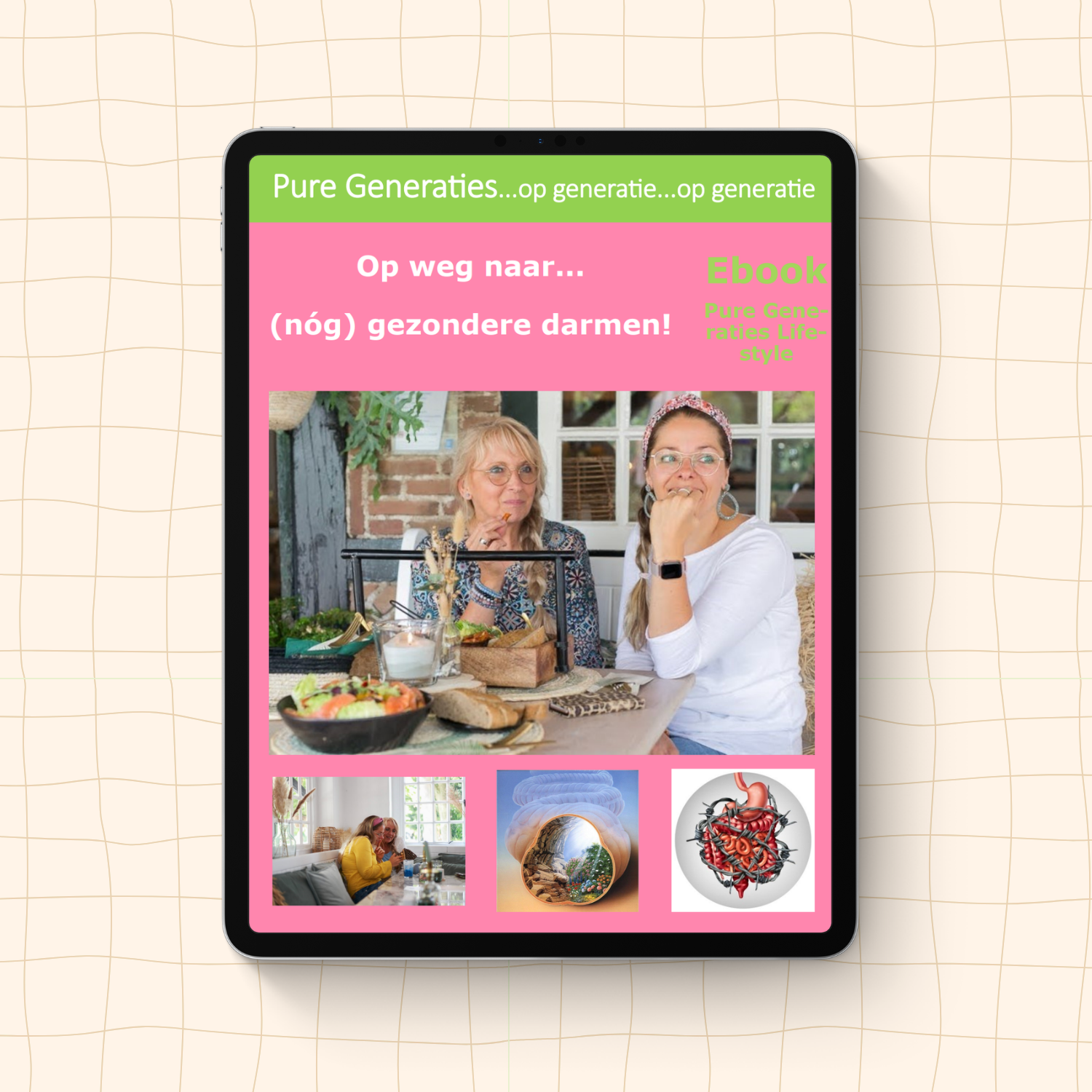 E-book 'Op weg naar.. (nóg) gezondere darmen!'