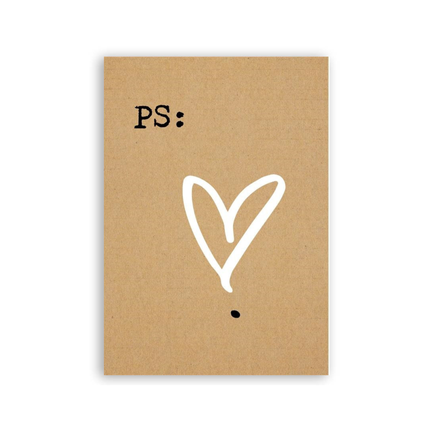 Ansichtkaart 'PS..' ZintenZ