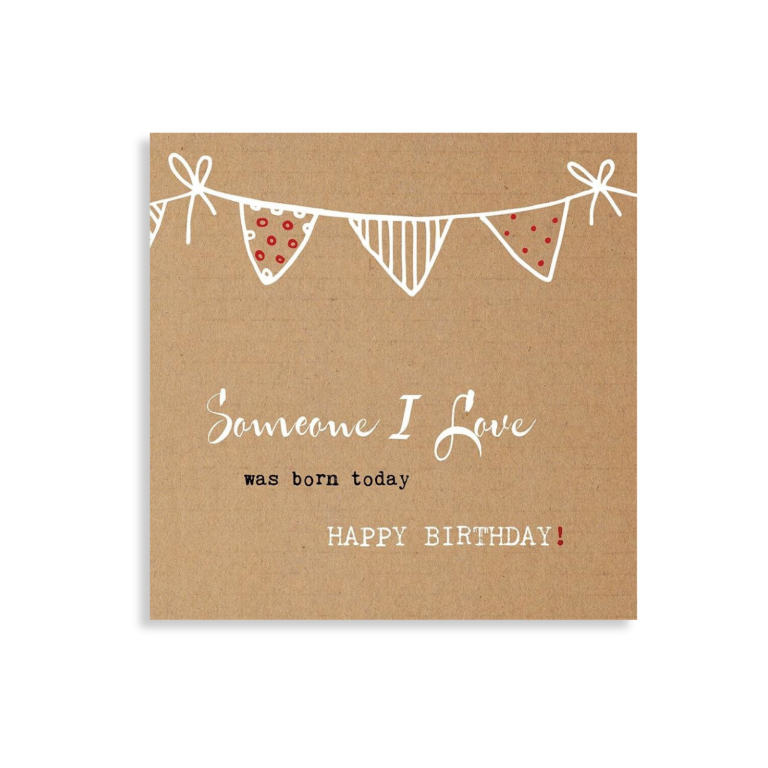 Dubbele kaart 'someone I love' ZintenZ