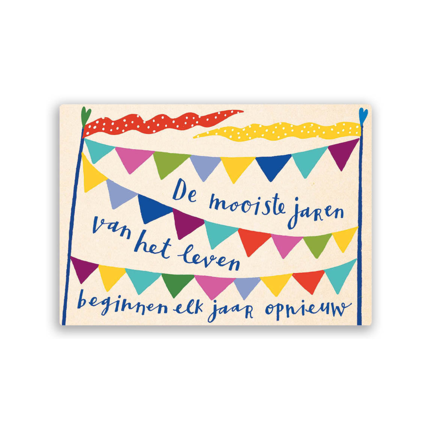Ansichtkaart 'De mooiste jaren' ZintenZ