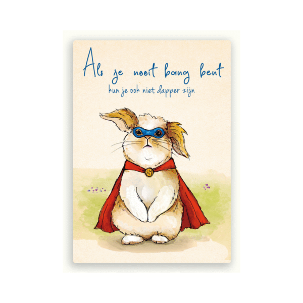 Ansichtkaart 'bang dapper' Zintenz
