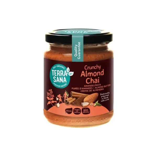 Amandelpasta crunchy - chai bio Terrasana