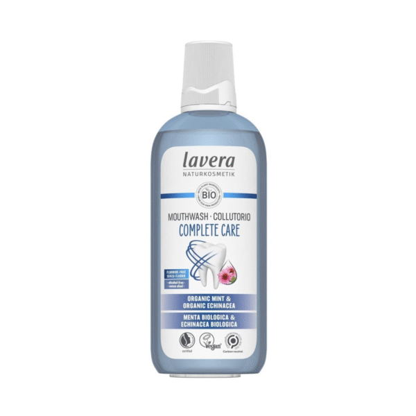 Mondwater complete care fluoridevrij bio Lavera
