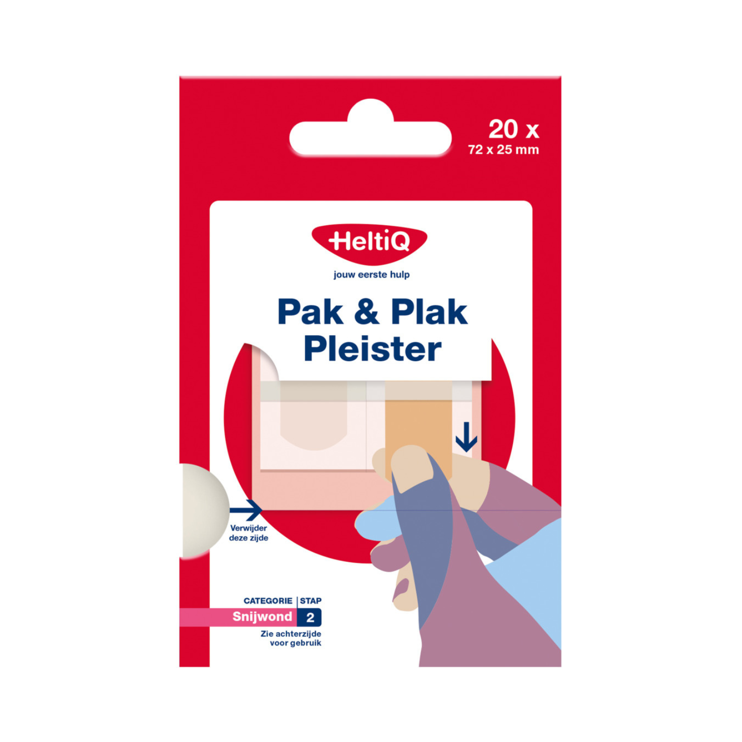 Pak & plak pleisters Heltiq