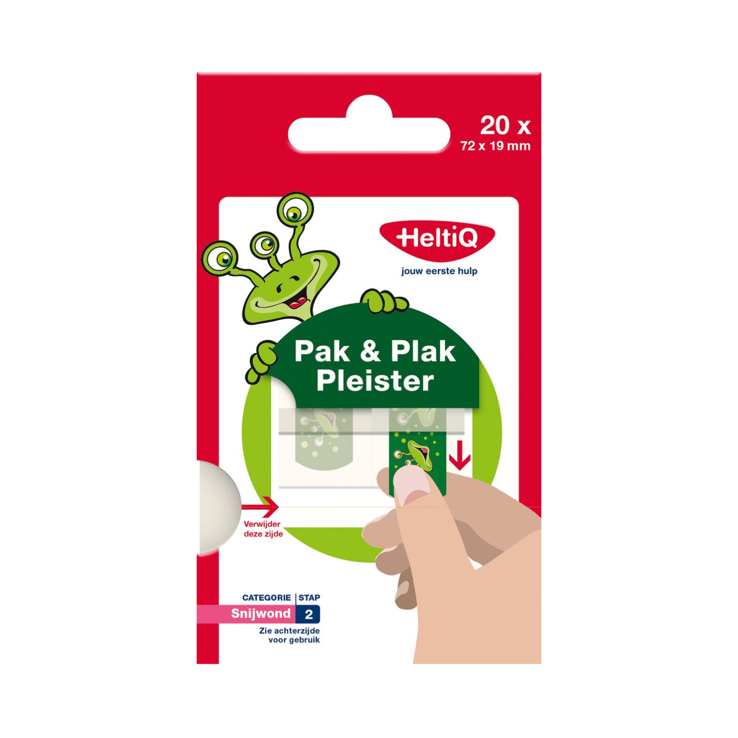 Pak & plak pleisters Heltiq - Afbeelding 2