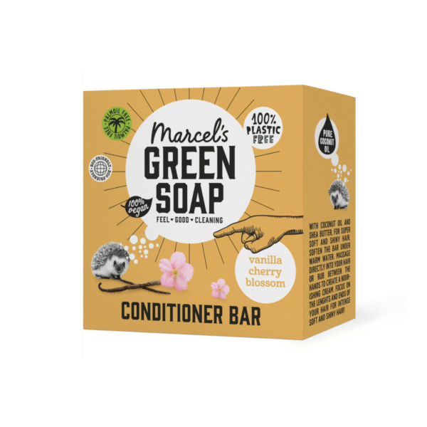 Conditioner bar vanilla & cherry blossom Marcels greensoap