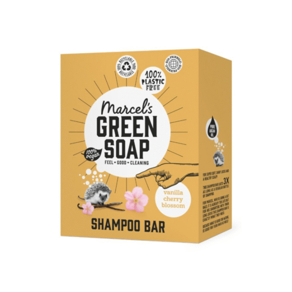 Shampoo Bar Vanille & Kersenbloesem Marcels greensoap