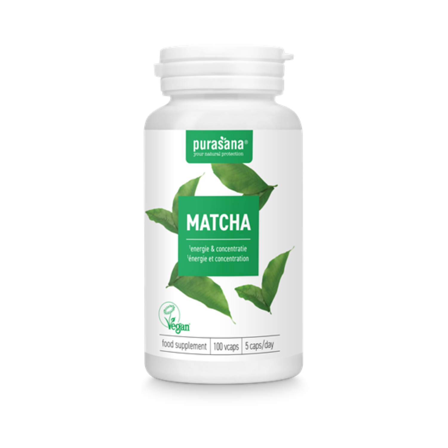 Matcha Capsules bio Purasana
