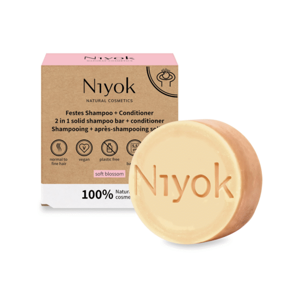 Solid shampoo bar + conditioner Soft blossom Niyok