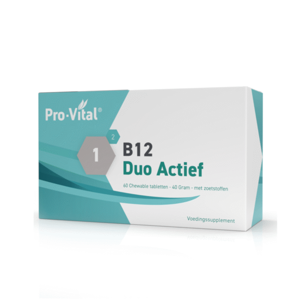 Vitamine B12 duo actief Pro-Vital