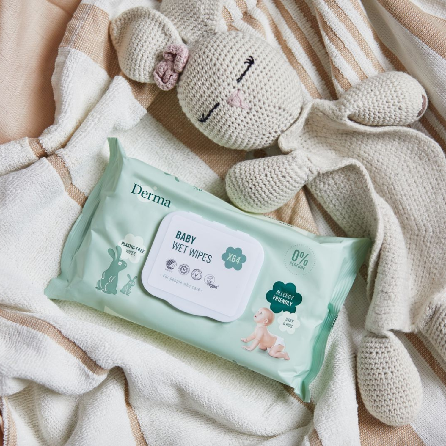 Eco Baby wipes Derma - Afbeelding 2