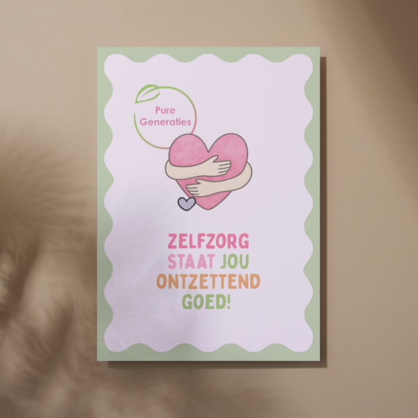 Kaart Pure Generaties zelfzorg