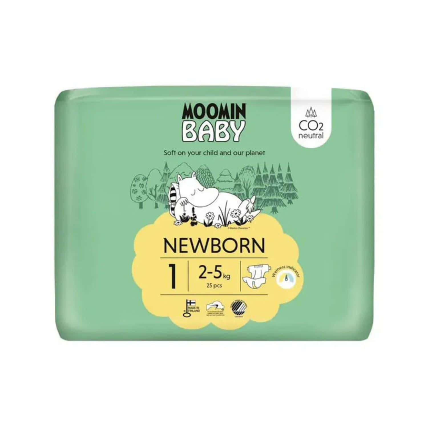 Baby Luier maat 1 Newborn Moomin