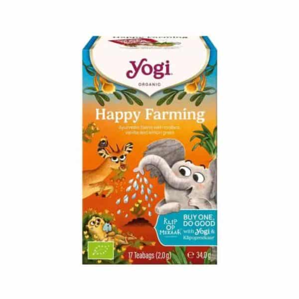 Kruidenthee Happy Farming bio Yogi Tea