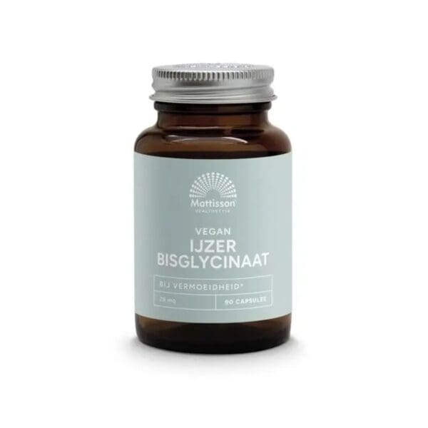 Vegan ijzer bisglycinaat Mattisson