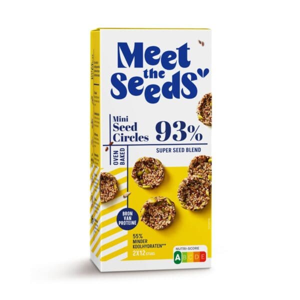 Zaden cracker MINI Meet the Seeds bio