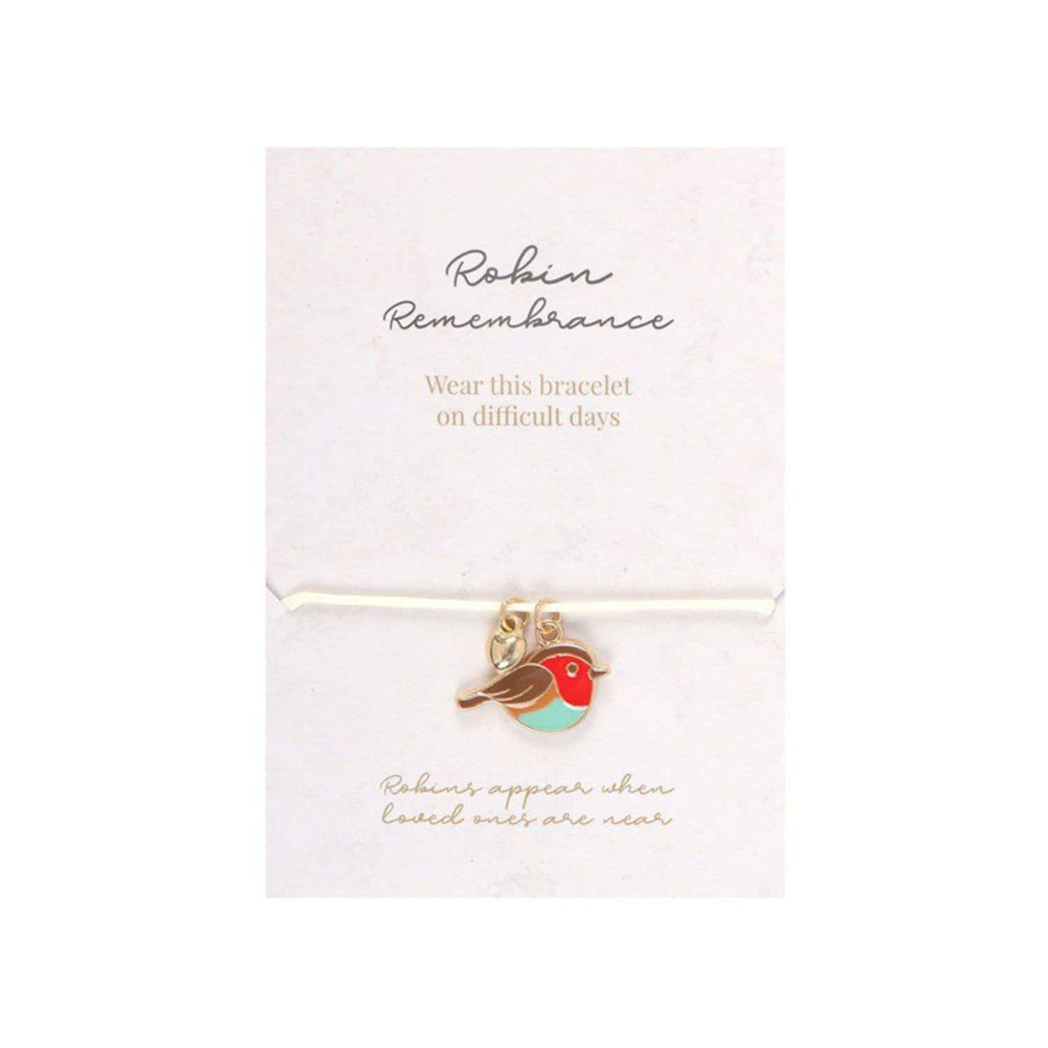 Herinnerings armband Roodborstje