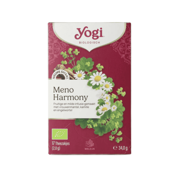 Kruidenthee meno harmony bio yogi tea